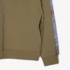 Camisola com fecho de correr e blocos de cor para homem