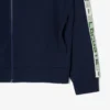 Camisola com fecho de correr e blocos de cor para homem