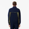 Camisola com fecho de correr e corte largo para homem