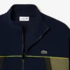 Camisola com fecho de correr e corte largo para homem