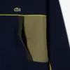 Camisola com fecho de correr e corte largo para homem