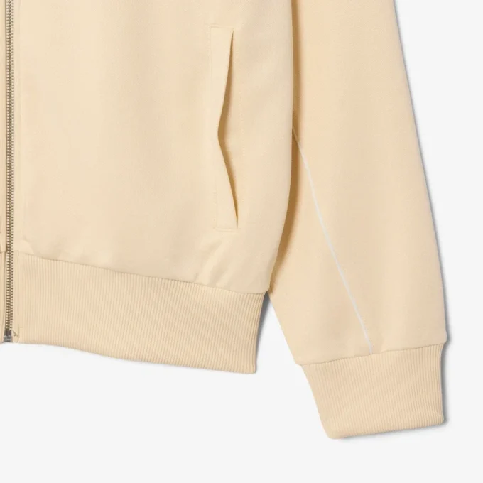 Camisola com fecho e detalhes decorativos