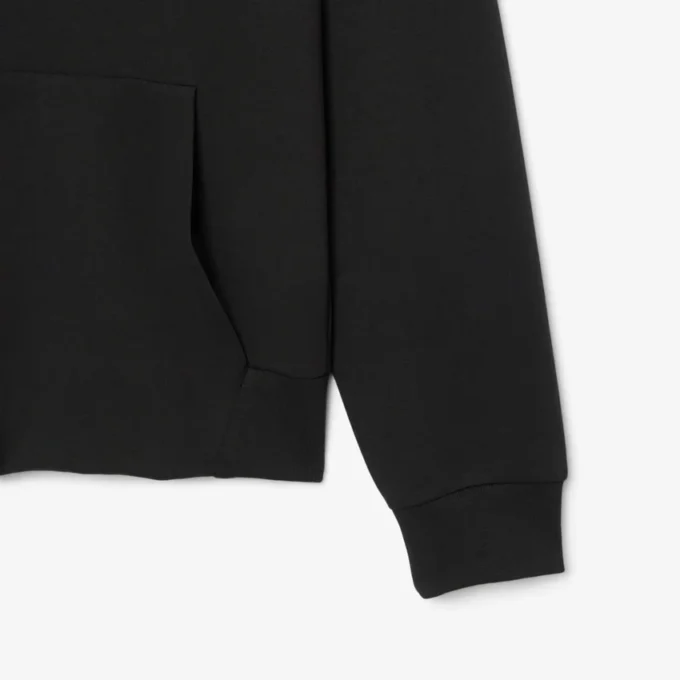 Camisola com fecho em jersey dupla face para homem
