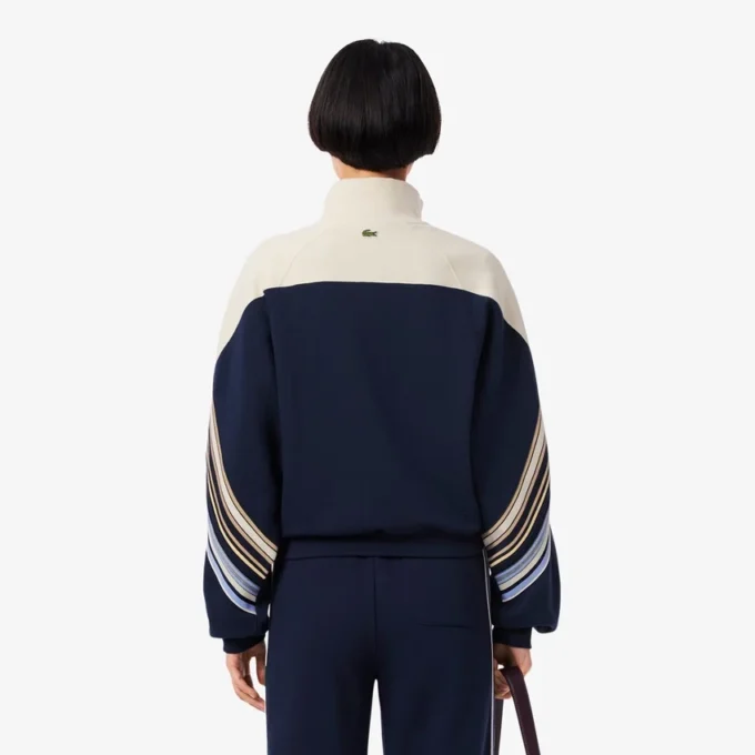 Camisola com fecho para mulher, fabricada em França