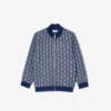 Camisola com gola alta e fecho de correr Paris Monogram para criança
