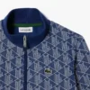Camisola com gola alta e fecho de correr Paris Monogram para criança