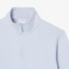 Camisola com gola alta e fecho em relevo
