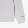 Camisola com gola alta e fecho em relevo