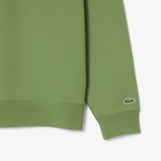 Camisola com gola alta e fecho em relevo