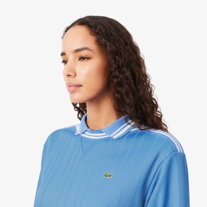 Camisola com gola em barco fabricada em França
