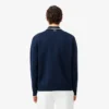 Camisola com gola polo e fecho de correr Tennis Heritage