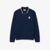 Camisola com gola polo e fecho de correr Tennis Heritage