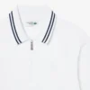 Camisola com gola polo e fecho de correr Tennis Heritage
