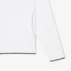 Camisola com gola polo e fecho de correr Tennis Heritage