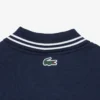Camisola com gola polo e fecho de correr Tennis Heritage
