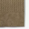 Camisola com gola polo e malha trançada da coleção de passerelle