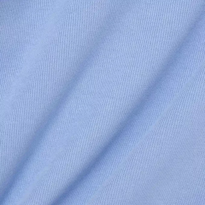 Camisola com gola polo em algodão canelado para homem