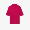 Camisola com gola polo em malha trançada Runway