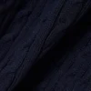 Camisola com gola polo em malha trançada às riscas