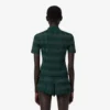 Camisola com gola polo em ponto Pointelle da coleção Runway