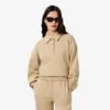 Camisola com gola polo para mulher