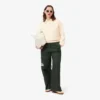 Camisola com gola polo para mulher