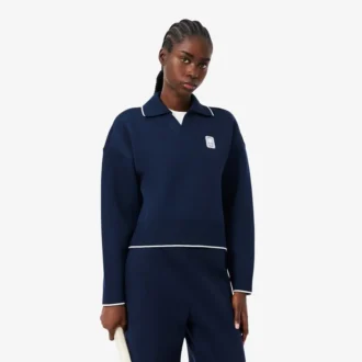 Camisola com gola polo Tennis Heritage Sweatshirt