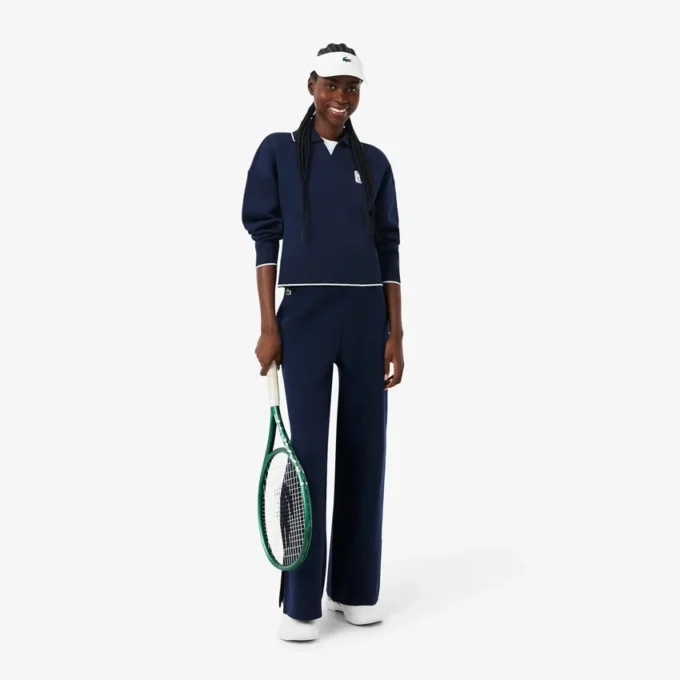 Camisola com gola polo Tennis Heritage Sweatshirt