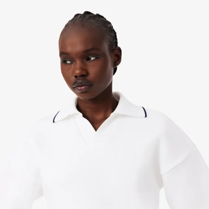 Camisola com gola polo Tennis Heritage Sweatshirt