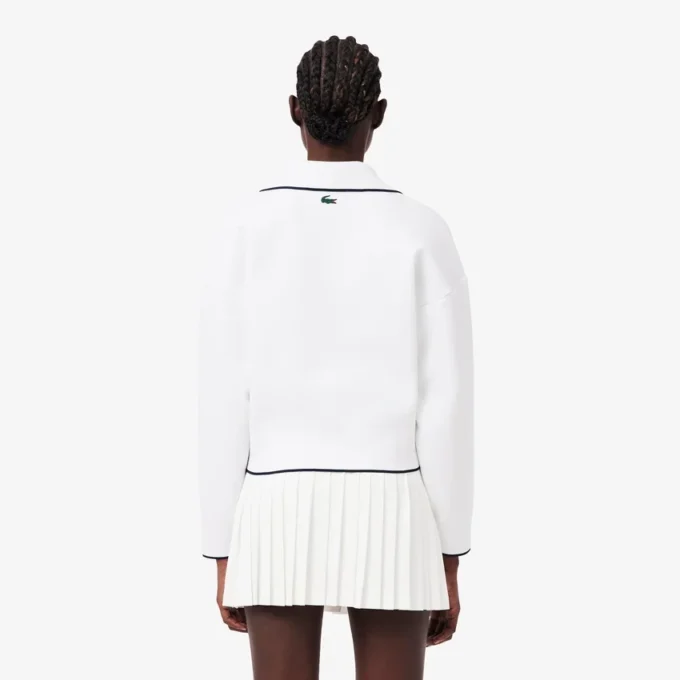 Camisola com gola polo Tennis Heritage Sweatshirt
