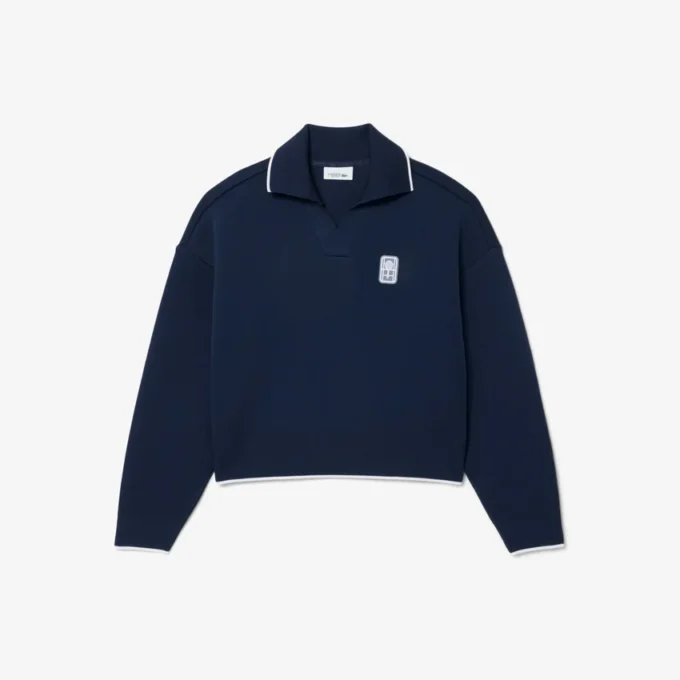 Camisola com gola polo Tennis Heritage Sweatshirt