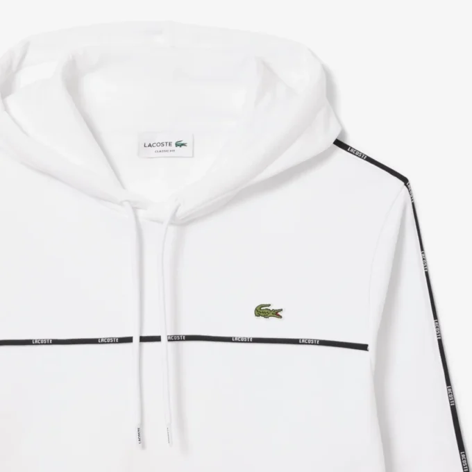 Camisola com logótipo e riscas de corte clássico para homem