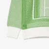 Camisola com padrão de campo de ténis