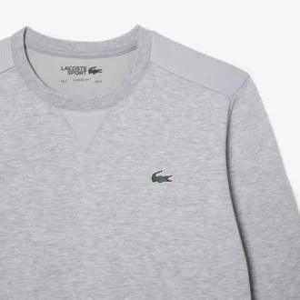 Camisola com painéis em malha para homem