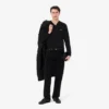 Camisola de algodão com decote em V para homem