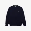 Camisola de algodão com decote em V para homem