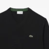 Camisola de algodão com decote em V para homem