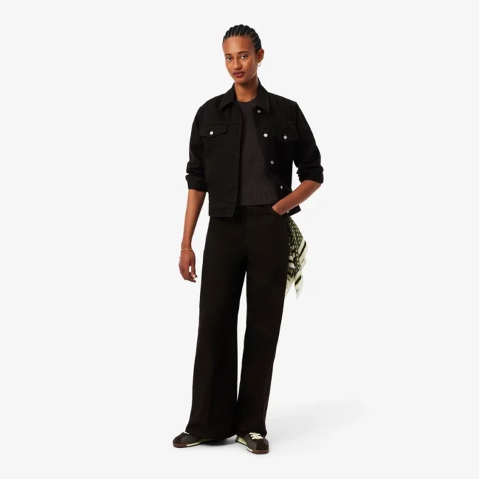 Camisola de Algodão com Gola Redonda