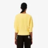 Camisola de algodão com gola redonda