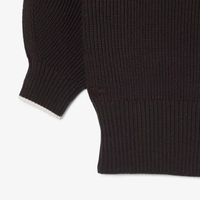 Camisola de Algodão com Gola Redonda