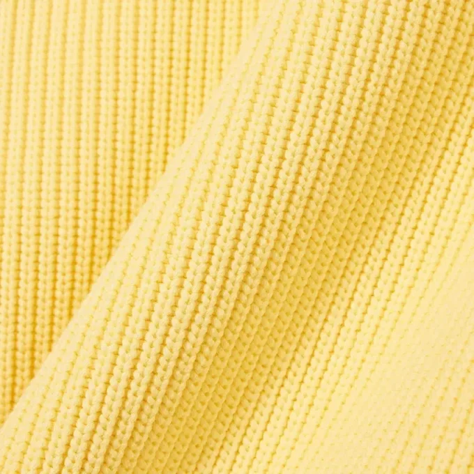Camisola de algodão com gola redonda