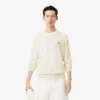 Camisola de algodão com gola redonda para homem