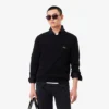 Camisola de algodão com gola redonda para homem