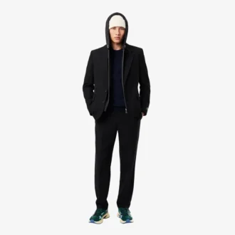 Camisola de algodão com gola redonda para homem