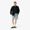 Camisola de algodão com gola redonda para homem