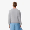Camisola de algodão com gola redonda para homem
