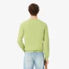 Camisola de algodão com gola redonda para homem