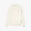 Camisola de algodão com gola redonda para homem