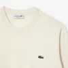 Camisola de algodão com gola redonda para homem