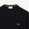 Camisola de algodão com gola redonda para homem